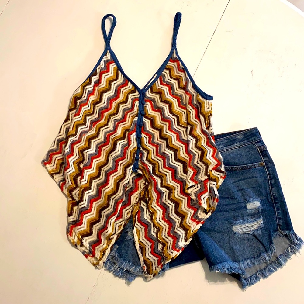 Double Zero Crochet Crop Top